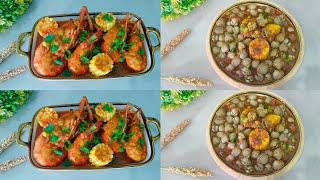 MENU SEDERHANA UDANG SAUS PADANG DAN KERANG SAUS PADANG  MASAK SIMPEL DAN NIKMAT [upl. by Gunilla]