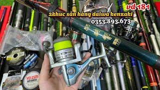 VD 181 💥CẦN RÁP KHÚC SĂN HÀNG GIÁ CỰC RẺ TỪ 280k CẦN ISO KHOEN BÉ KHOEN LỚN  ISO DAIWA NHẬT VIP [upl. by Nelyt]