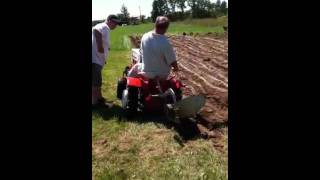 How to Plow or Plough a Field with a Tractor [upl. by Gregoire]