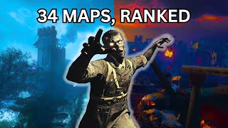 Every Zombies Map Ever Ranked TREYARCH ONLY [upl. by Eninej101]