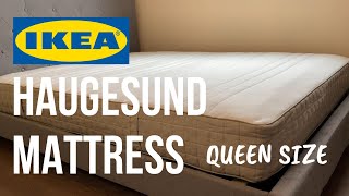 IKEA HAUGESUND Spring mattress [upl. by Ahsienod]