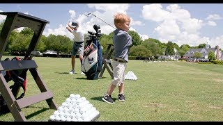 Kyle and Owen The Larsons hit the links [upl. by Iramohs]