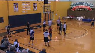 quotFloodquot Basketball Zone Offense from Craig Doty [upl. by Hewe479]