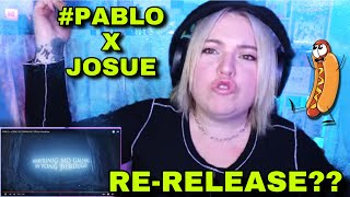 PABLO x JOSUE  DETERMINADO  Official Visualizer REACTION [upl. by Ayeki]