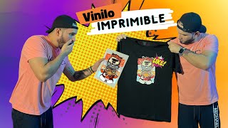 INCREIBLE  vinilo textil IMPRIMIBLE [upl. by Amlez513]