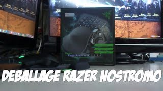 Accessoire Unboxing Keypad Razer Nostromo [upl. by Nireves205]