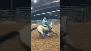 Wobble baby😂 horsingaroundbarrels barrelracing barrelracer barrelracerlife rodeo barrelhorse [upl. by Laurin]