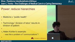 The Challenges of Medical Care in a Caring Democracy  Joan C Tronto [upl. by Annaliese]