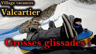 Glissades au village vacances Valcartier on a vraiment eu peur [upl. by Noswal]