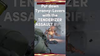 New Weapons Tenderizer Pummeler and Purifier added to Helldivers helldivers2 gameplay [upl. by Allesor]