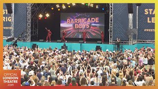 The Barricade Boys  West End LIVE 2024 [upl. by Anifares]