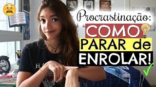 COMO PARAR DE PROCRASTINAR  Débora Aladim [upl. by Dowd283]