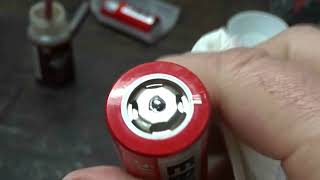 How to Make Flat Top Battery Cell into Button Top [upl. by Name40]