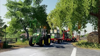 FS19  Forestry and Farming on Ravenport 002 [upl. by Yatnoed]