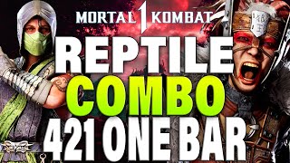 Mortal Kombat 1 Reptile Combos  MK1 Reptile Combo Guide [upl. by Him156]