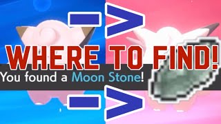 MOON STONE LOCATION EVOLVE MUNNA CLEFAIRY JIGGLYPUFF NIDORINO  NIDORINAPokemon Sword Shield [upl. by Becca]