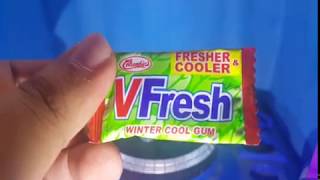 V FRESH chewing gum review [upl. by Trahurn]