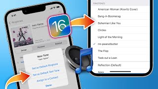 How To Set Any SongAudio File As a Ringtone on iPhone IOS 16  Set Custom Ringtone in iPhone [upl. by Marrilee837]