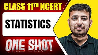 STATISTICS  in 1 Shot  FULL Chapter Coverage ConceptsPYQs  Class 11th MATHS [upl. by Ayot403]