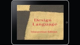 Design Language Interpretive Edition iBook Test Drive [upl. by Amol178]