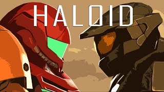 Haloid 2019  Master Chief Vs Samus Aran [upl. by Atinit]