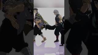 Hashira funny walk anime demonslayer [upl. by Llerrat]