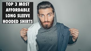 Best amp Most Affordable Long Sleeve Hooded Shirts [upl. by Mcmaster846]