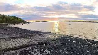 Hadley Point Beach Sunset October 13 2023 [upl. by Howlend]