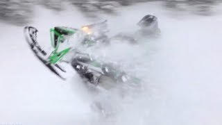 2013 Arctic Cat M1100 Turbo Snowmobile Review [upl. by Wise]