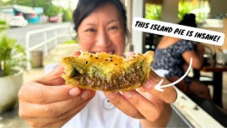 Where to eat in Rarotonga  MUST EAT Polynesian Pie  best beach dining  Cook Islands food tour [upl. by Assadah]