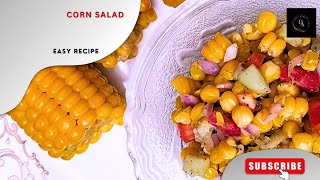 Corn Salad Healthy Recipe cornsaladeasyrecipefood healthysalad DesiAngrejiFood [upl. by Ayekan]