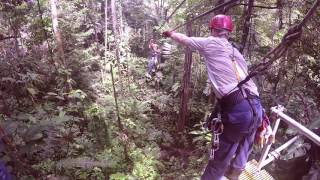 Original Canopy ZipLine in the Caribbean [upl. by Kavanagh933]