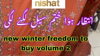 Nishat 1111 November sale alert  new winter freedom to buy volume 2 2024 [upl. by Hgielar]