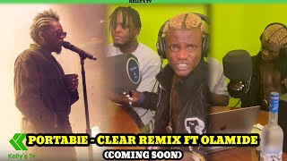 Portable Zazu ft Olamide  Clear Remix Official Video Snippet [upl. by Willmert]