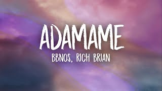 bbno  edamame Lyrics ft Rich Brian [upl. by Breskin163]