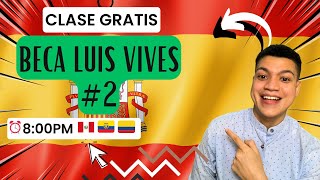 ✅7 pasos para aplicar a la beca Luis Vives 2023 [upl. by Louth]