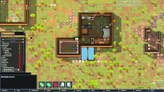 Rimworld  Alpha 12  Ep2  Starting An Animal Farm [upl. by Anehsak]