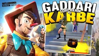 Gaddari Karbe part  2  BGMI  Witcher is live  Subscribe for more [upl. by Shriner]