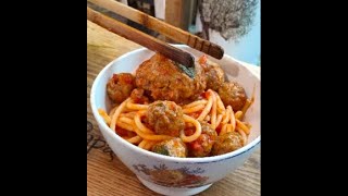 PICI CON LE POLPETTE AL SUGO [upl. by Hippel247]