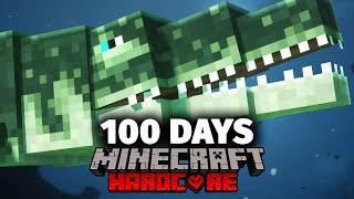 I Survived 100 Days in River Monsters Minecraft Heres What Happened [upl. by Kathrine]