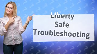 Why wont my Liberty Safe open [upl. by Solrac]