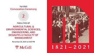 McGill University Fall Convocation 2 [upl. by Relly748]