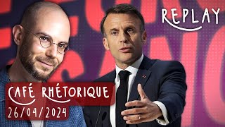 REPLAY Le quotdiscours de la Sorbonnequot dEmmanuel Macron   Viktorovitch  Stream du 26042024 [upl. by Phelan]