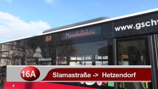 Buslinie 16A Marschallplatz  Hetzendorf  Inzersdorf [upl. by Sinnal397]