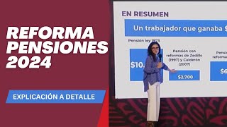 Reforma de pensiones 2024 ¿Afecta tu futuro ¡Aquí te lo explicamos [upl. by Liarret]