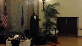 CMSgt ret Vincent Howard  AF Ball Guest Speaker Presidio of Monterey CA 2014 [upl. by Arem]