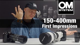 First Impressions of 150400 f45 OM System Lens [upl. by Nadruoj]