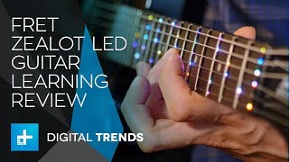 Fret Zealot LED Guitar Learning System  Hands On Review [upl. by Nesyaj]