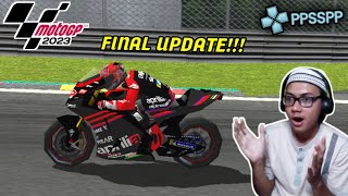 MANTAP Final Update MotoGP 23 PPSSPP  MotoGP Europe Mod MotoGP 23 PSP [upl. by Worth568]