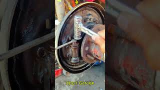 Seized Brake Cylinder Piston Releasebrakeabscarhacksshortvideo shortsXpertmechanicXpertGarage [upl. by Daffy606]